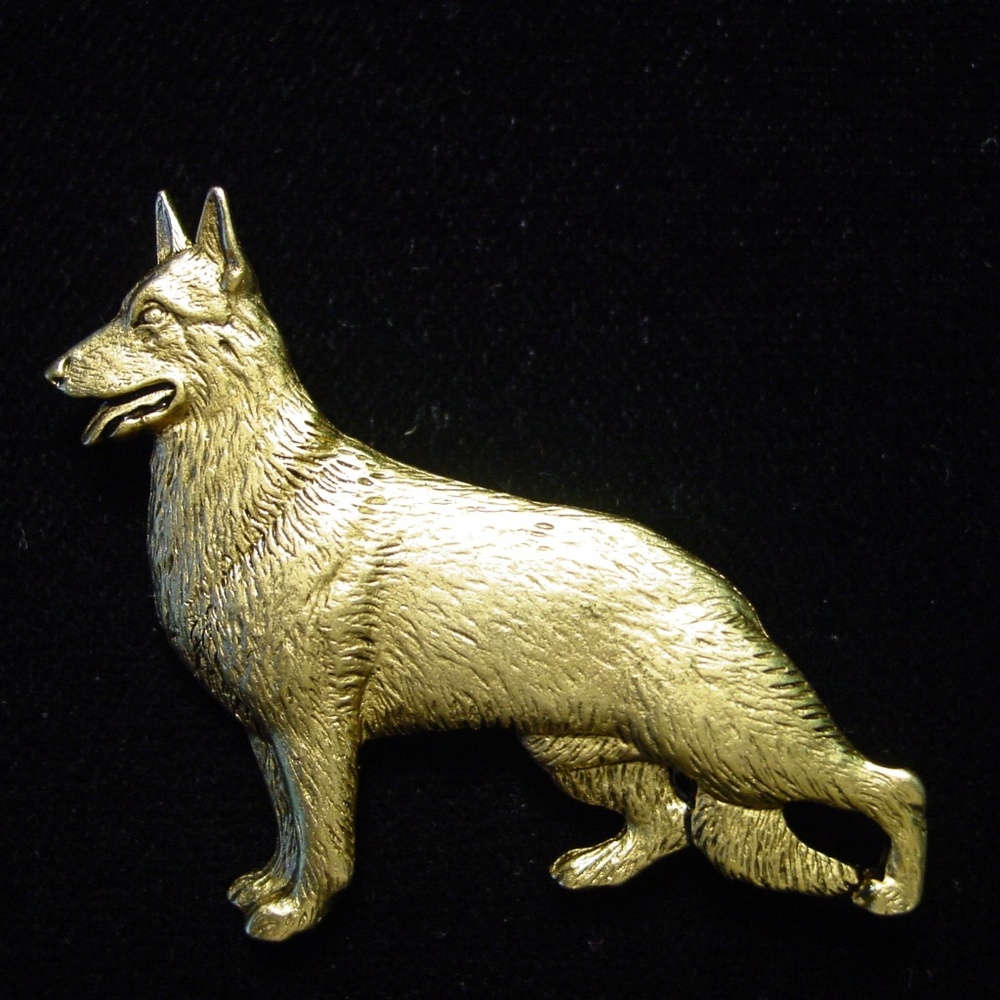 COPY - 🆕 ‘German Shepherd' Pin Brooch